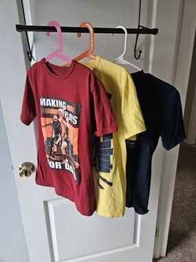 Boys' 3 Pack Of Children Place Sports Shirts